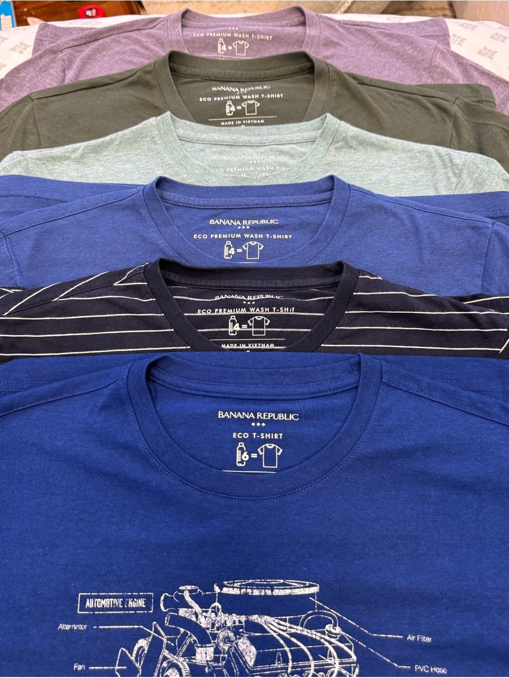 BR Men's Eco Premium T-Shirt (Pack of 6)